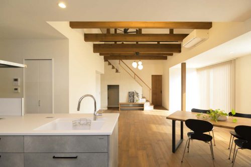 施工事例 福山市で木造の家のマイホームを建てるなら さくら建設 さくら建設 株 自然素材 デザインリフォーム 広島 福山 一級建築設計